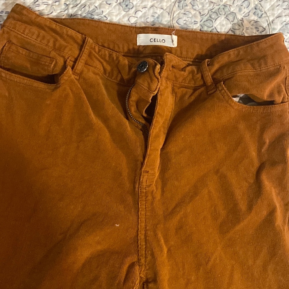 Cello corduroy skinny leg pants size 13